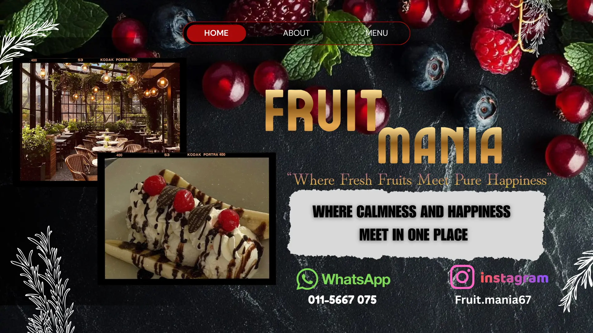 Fruit Mania Cafe cover photo