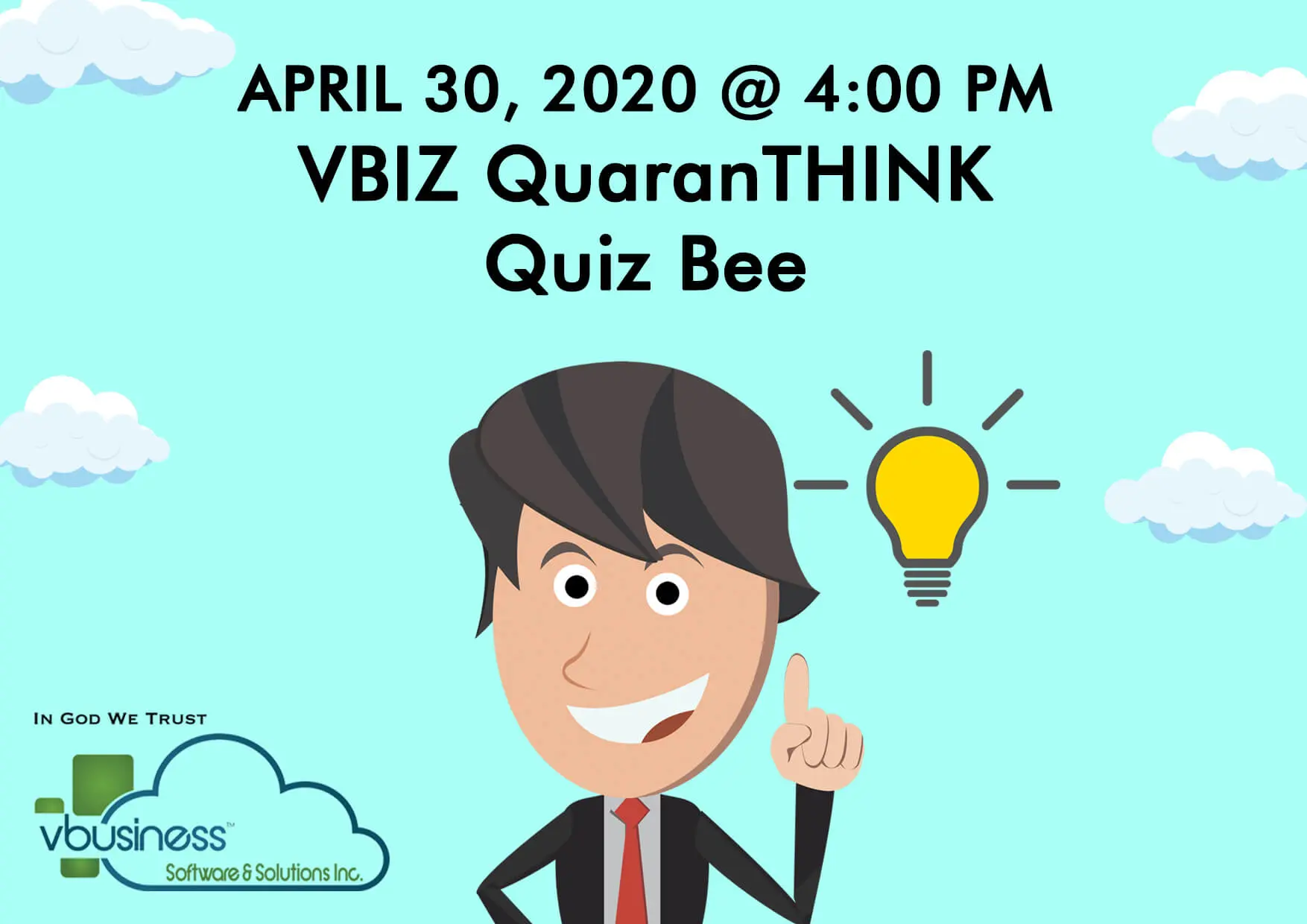 VBusiness QuaranTHINK Quiz Bee cover photo