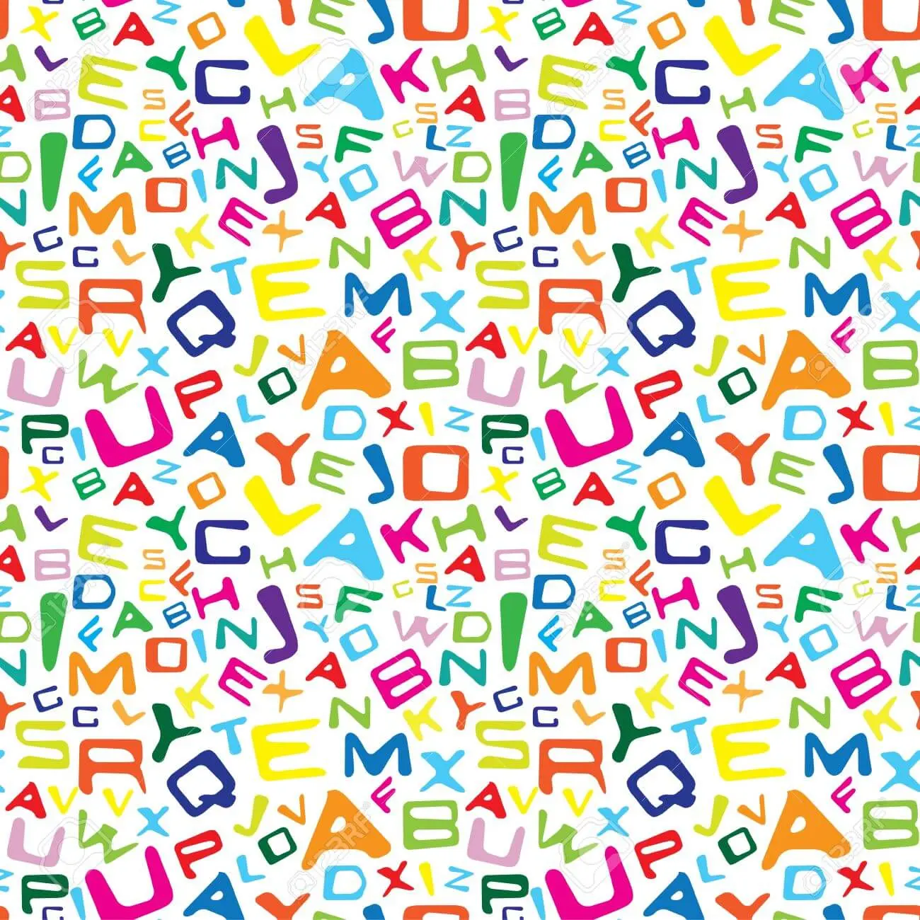 Ordinal numbers / letters cover photo
