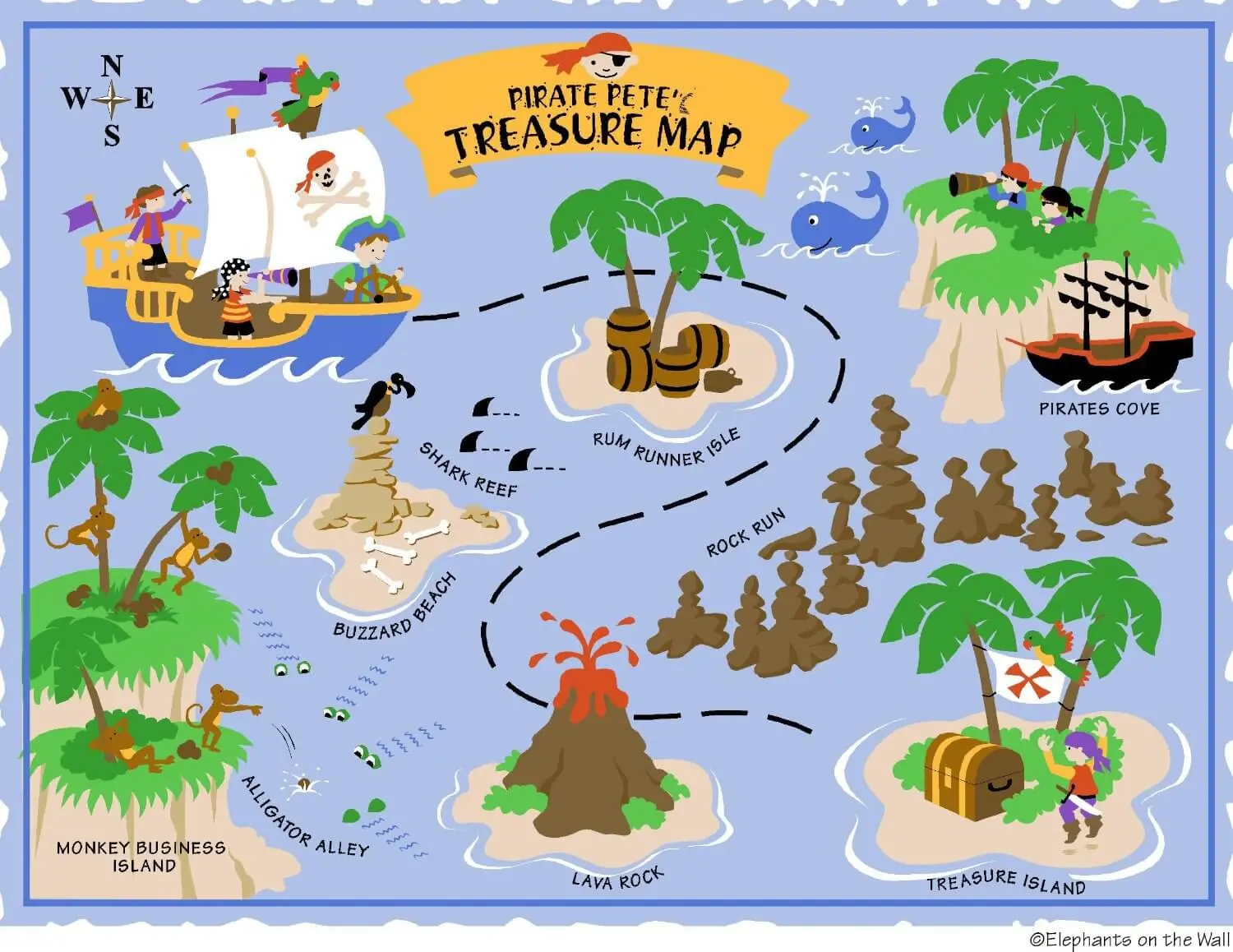 Let's go for a treasure hunt cover photo
